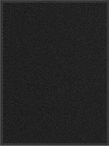 Doormat VidaXL 90x120 cm Black — entrance mat for indoor/outdoor use