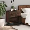 Тумба VidaXL 848698 — 2 ящика, дуб Photo 3