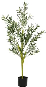 Artificial Olive Tree VidaXL model 4103568 with 450 Leaves, 120 cm, Green