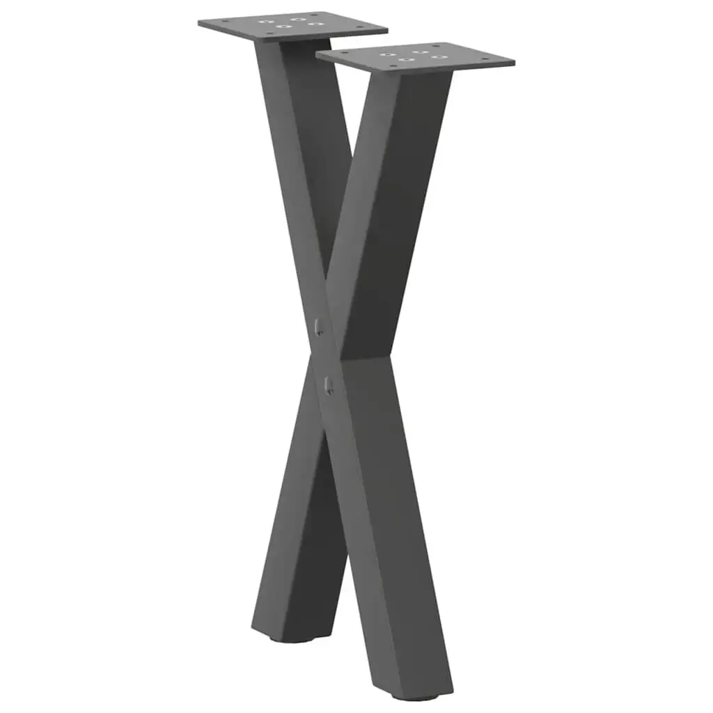 Запчасть для стола VidaXL 4012890 — металл, антрацит Photo 4