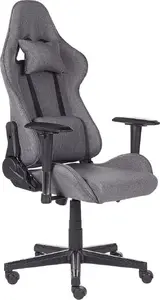 Office chair Beliani WARRIOR — adjustable dark grey, ergonomic desk chair