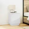 VidaXL тумбочка 861266 — белая деревянная прикроватная Photo 5