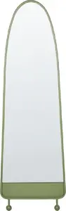 Wall mirror Beliani PARNAY 45 x 146 cm metal frame green