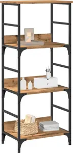 Bookshelf VidaXL Regał 50x33x117.5 cm, oak artisan finish