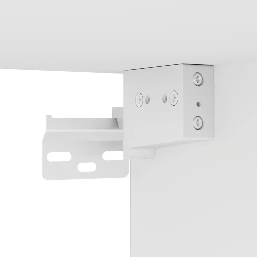 Прикроватная тумба VidaXL 858597 — 1 ящик, белая Photo 8