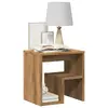 VidaXL 856529 Nightstand Oak 400×300×400 mm Photo 2