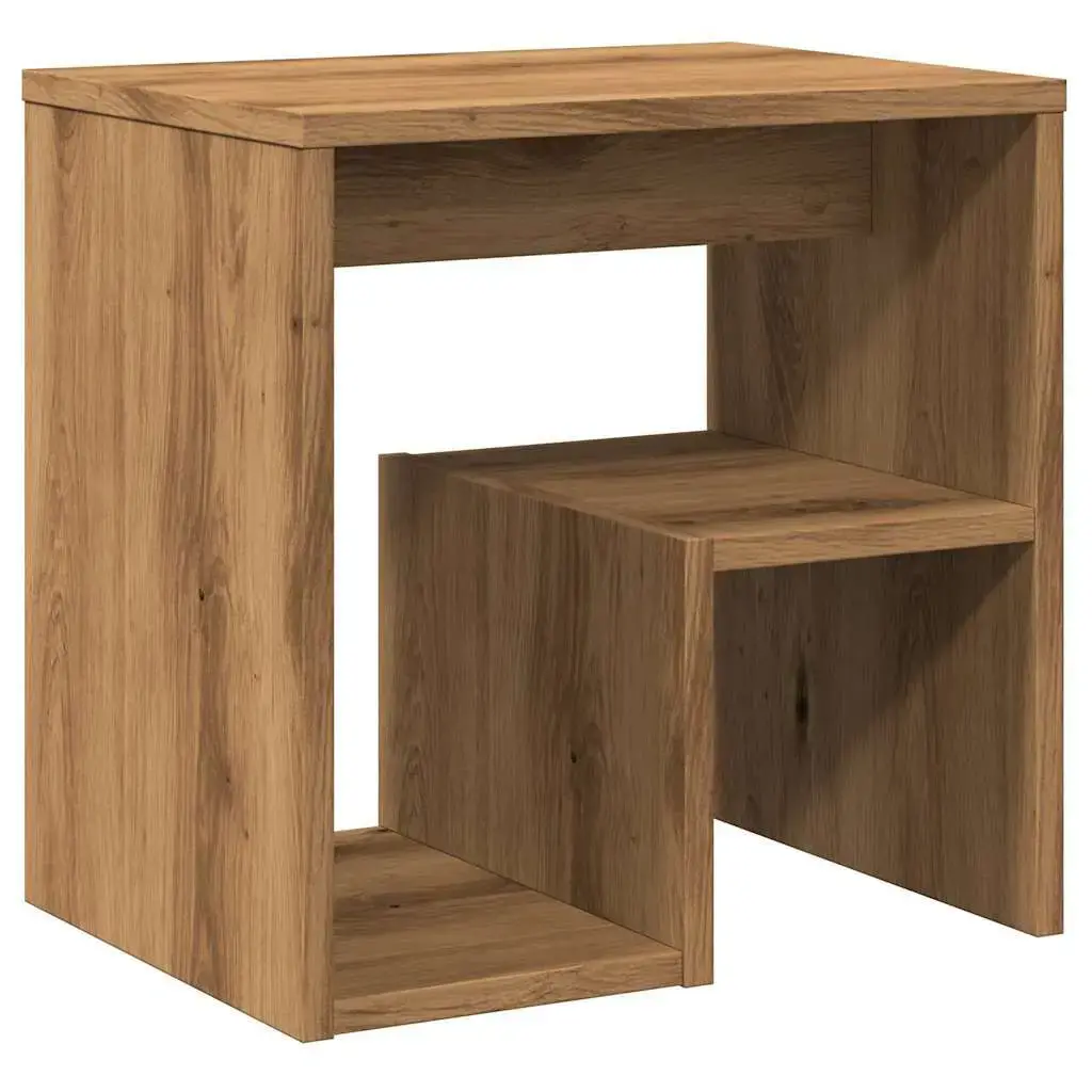 VidaXL 856529 Nightstand Oak 400×300×400 mm Photo 4