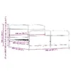 Каркас кровати VidaXL 3318668 Photo 9