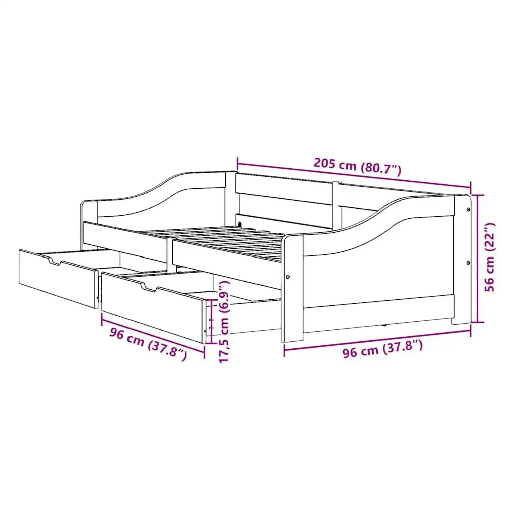Sofa bed VidaXL 3314681 Photo 10