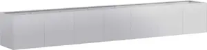 Цветочный контейнер VidaXL модель 860694 оцинкованная сталь 280 x 40 x 40 см