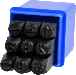 Labeling Numerals GEKO model 01811 — set of 9 adhesive digits, height 8 mm