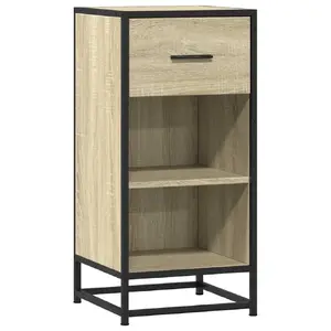 Kumode / Bufete VidaXL 848955 — viesistabas uzglabāšanas mēbele, koksnes bāzes materiāls, 1 gab.