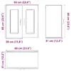 VidaXL 4019137 headboard/footboard 4019137 Photo 9