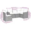 VidaXL 3218973 — 6-предметный набор для улицы Photo 3