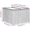 VidaXL 3218163 — 10 daļu āra mēbeļu komplekts Photo 10