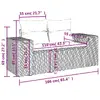 VidaXL 3222872 комплект уличной мебели из 7 предметов Photo 13