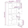 Книжный шкаф VidaXL 860393 Photo 11