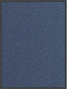 Коврик у входа VidaXL синий 80x120 см, для улицы и дома, с противоскользящей основой