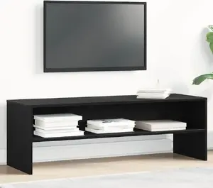 ТВ-тумба VidaXL 862391 черный дуб, ламинат, 120x40x40 см