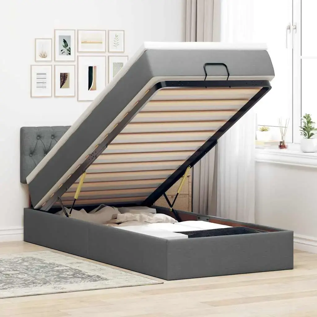 Кровать VidaXL 3311519 односпальная 100x203 см Photo 2