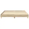 Каркас кровати VidaXL 3328701 Дуб 2,03x2,03 м Photo 5