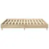 Каркас кровати VidaXL 3328701 Дуб 2,03x2,03 м Photo 6