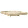 Каркас кровати VidaXL 3328701 Дуб 2,03x2,03 м Photo 7