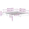 Каркас кровати VidaXL 3328701 Дуб 2,03x2,03 м Photo 10