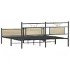 Каркас кровати VidaXL 3325125 дуб Photo 7