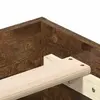 Каркас кровати VidaXL 3328721 дуб для 140x200 см Photo 8