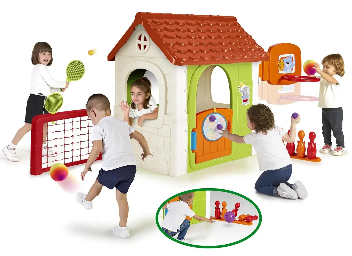 FEBER Multi-activity House playhouse Photo 4