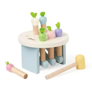 Wooden Hammering Toy Classic World 20201 — multicolour, 8 pieces
