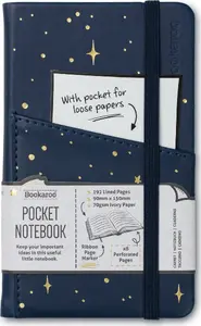 Notebook TEKA Bookaroo Journal A6 — compact A6 notebook with moon and stars cover