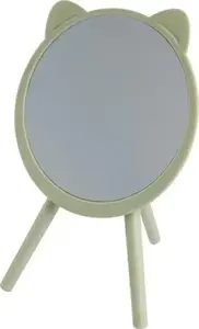 Vanity mirror Donegal standing with wooden legs, cat design (model 4544)