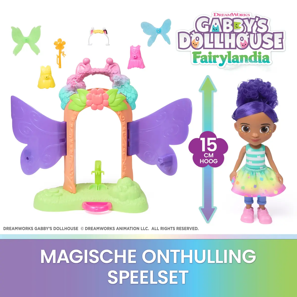 Spin Master Gabby's Dollhouse Fairylandia komplekts Photo 7