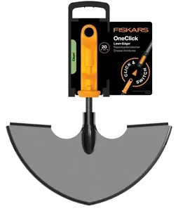 Fiskars grass knife / turf edger head for OneClick system, replacement head (MPN 1080689)