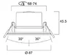 SYLVANIA Start Spot диммируемый 550 лм 3CCT IP44 Photo 3