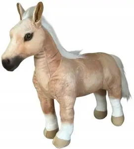 Soft toy horse Dubi Koń palomino 55 cm plush animal