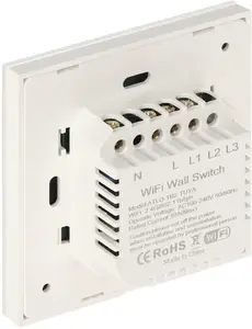 Wall-mounted double smart touch light switch GENWAY ATLO-TB2-TUYA Wi‑Fi (Tuya Smart)