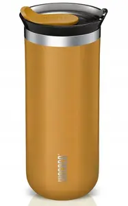 Termokrūze Wacaco Octaroma Grande, 435 ml, dzeltena, izolēta
