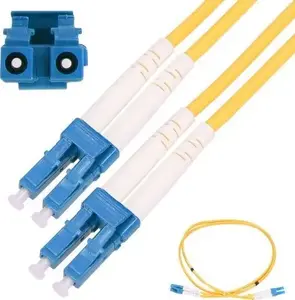 Patchcord Extralink LC/UPC - LC/UPC Duplex, Singlemode G657A1, 3 mm, 5 m
