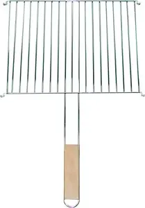Grill grid Master Grill MG251, chromed steel cooking grate 40 x 30 cm
