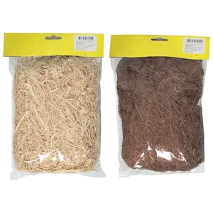 Floristikas dekors kukurūzas šķiedras 50 g BESK, bioloģiski noārdāms pildījums kompozīcijām (2 veidi, nejaušs variants)