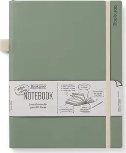 Notebook Peter Pauper Press Bookaroo Notatnik Journal large — green cover
