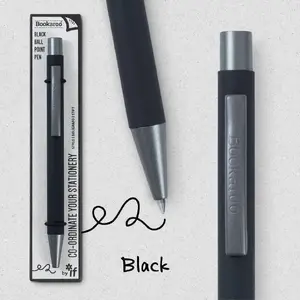 Ballpoint pen IF Bookaroo model 461884 — black ink, retractable