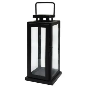 Lantern ArtFlow Tower 11 x 10 x 25 cm, black — compact tower lantern