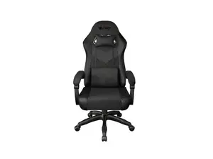 Gaming chair NATEC SHINAI S2 black — ergonomic gaming seat, high-back design