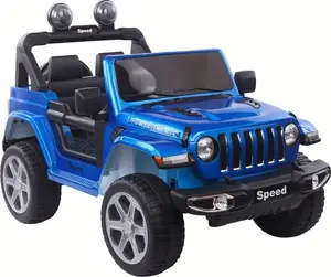 Children's ride-on car Lean Cars FT-938 — blue lacquered finish, 4x4 electric drive