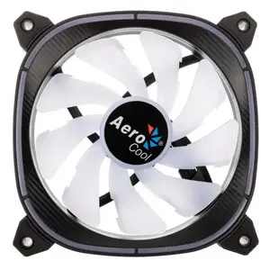 AEROCOOL 120mm Astro 12F ARGB LED Case Fan — 120mm, ARGB lighting, 3-pin power