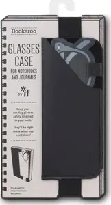 Glasses case IF Bookaroo, black — protective eyeglass holder